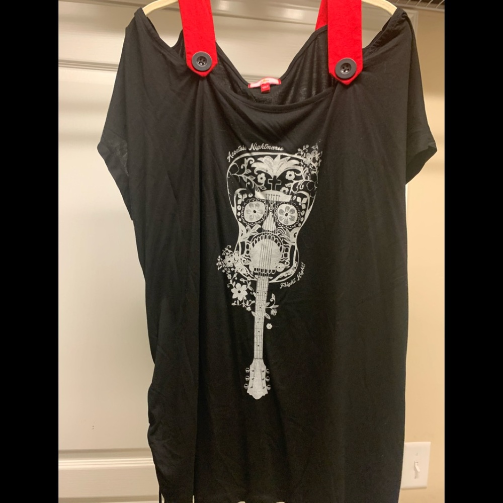 Joe Browns Acoustic Nightmare cold shoulder tshirt